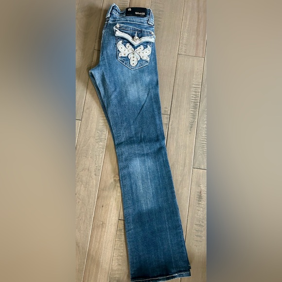 Grace in LA Bootcut Jeans, Size 5/26 - Picture 5 of 9